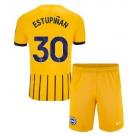 Brighton Pervis Estupinan #30 Replica Away Minikit 2024-25 Short Sleeve (+ pants)